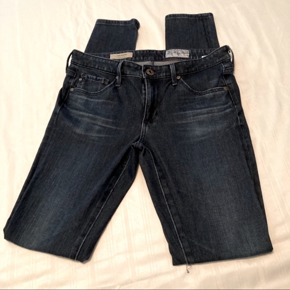AG The Legging Super Skinny Knit Luxe Denim Jeans Size 26
